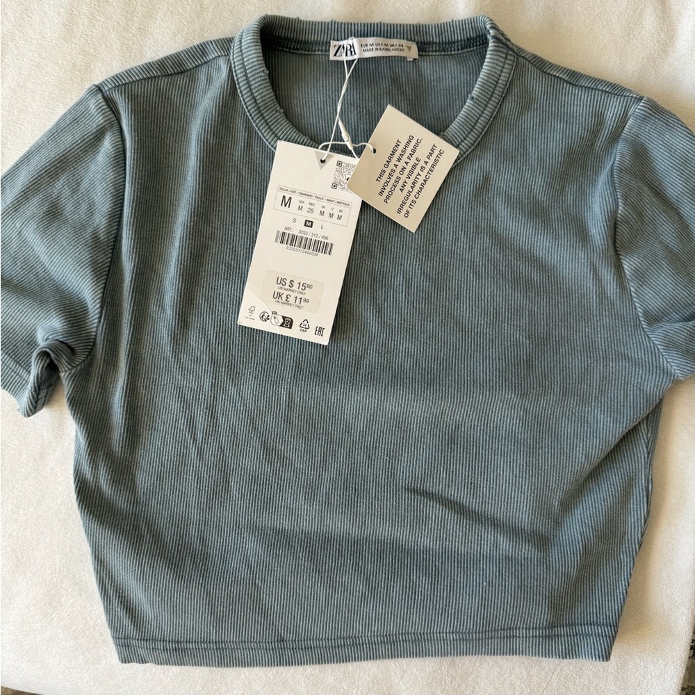 Zara ribbed shirt